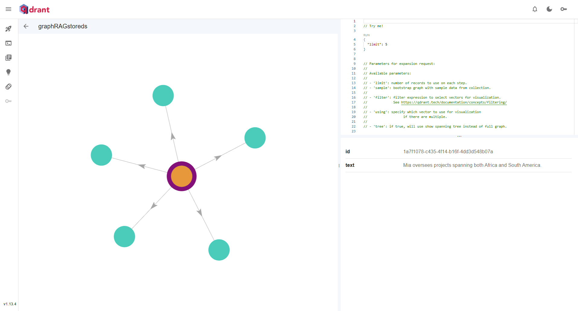 Qdrant Dashboard